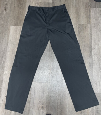 Nike Golf Dri-Fit Pants Mens 34x32 Black Stretch