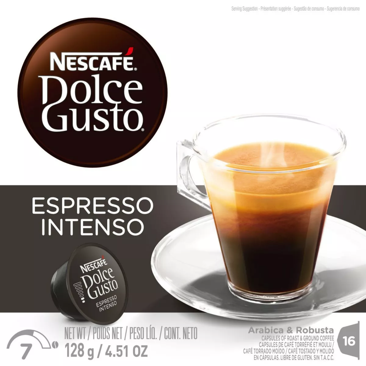 Doppio Espresso 10 Cápsulas Nescafé Dolce Gusto