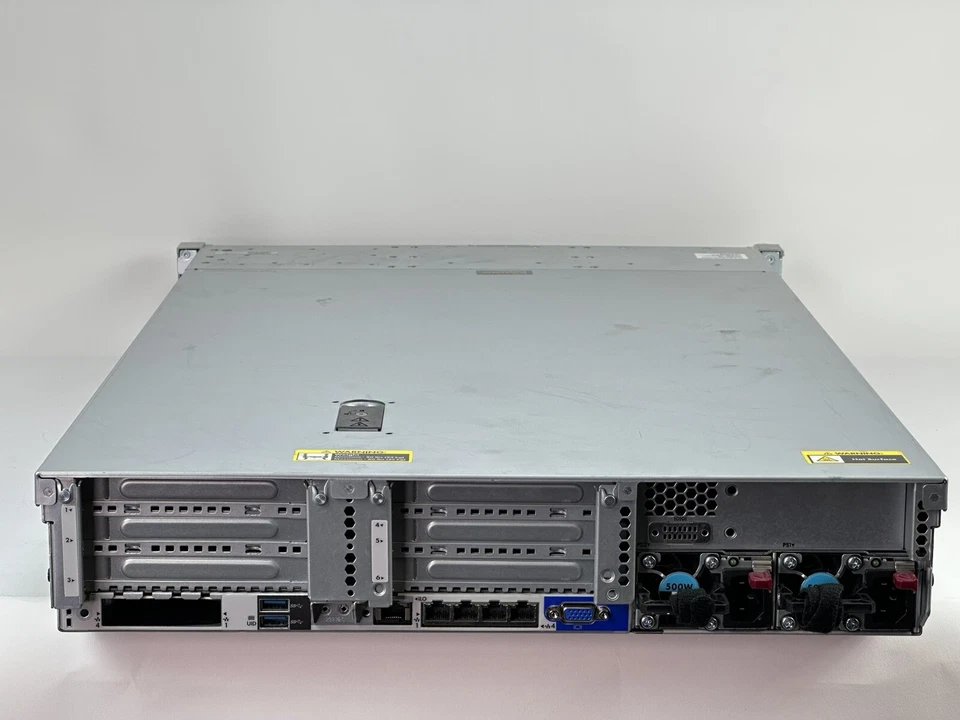 HP ProLiant DL380 Gen9 8SFF 2x Xeon E5-2640 v3 128GB RAM P440ar 2x 500W No HDD - Image 3 of 4