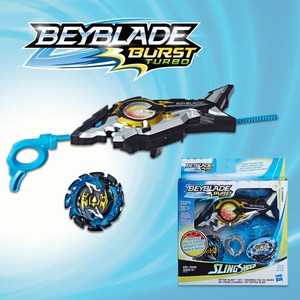 Beyblade Burst Turbo Slingshock Riptide Blast Set, Launcher with Battling Tops 630509822041 | eBay