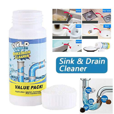 Wild Tornado Powerful Sink Drain Cleaner High Efficiency Clogging Remover Clean