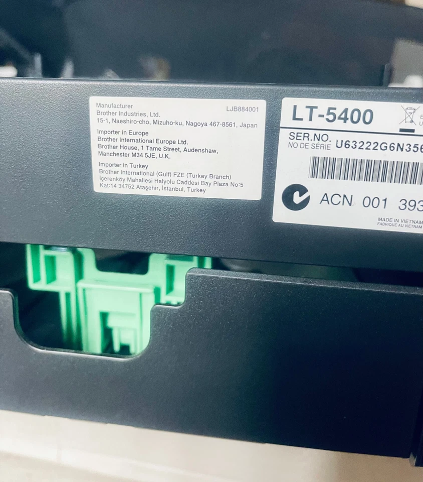 ACCESORIO IMPRESORA BANDEJA INFERIOR PAPEL 500 HOJAS BROTHER LT-5400 NEGRO Foto 2 de 2