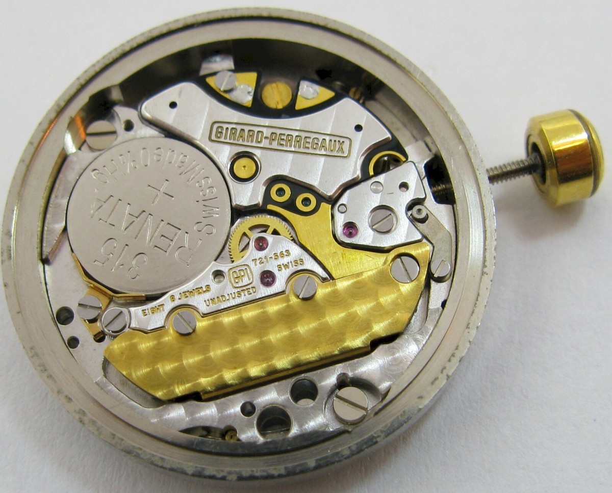 Movement Girard Perregaux 721 563 8 jewels & dial  tested for