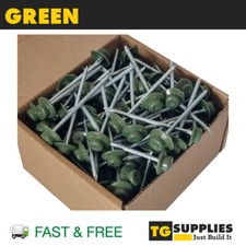 Onduline Roofing Nails Fixings For Corrugated Roof Sheets Black Brown Red Green