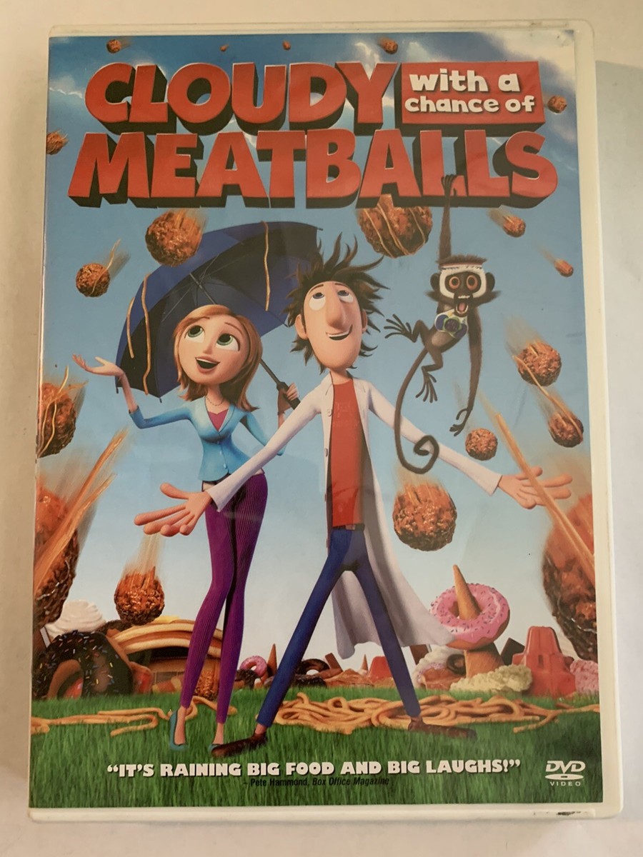 Cloudy With a Chance of Meatballs (DVD, 2009, Widescreen Full Screen)