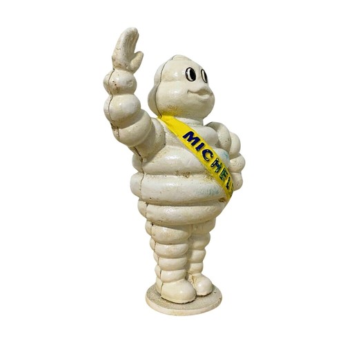 Cast Iron Michelin Man Standing Money Bank 23cm - Picture 2 of 5