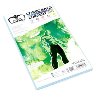 Ultimate Guard pack 100 pochettes comics Current Size BIG Refermables bags 75784