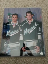 Photo File NHL Zach Parise/Ryan Suter Minnesota Wild 16x20 Photo