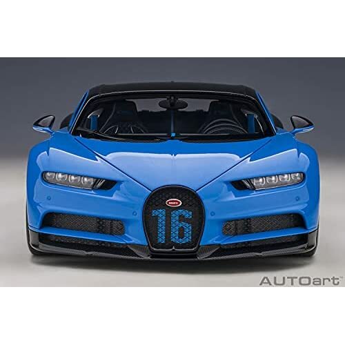 AUTOart 1/18 Bugatti Chiron Sport 2019 Blue / Carbon Black