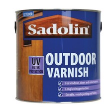 Sadolin Outdoor Varnish, Satin or Matt, 750ml or 2.5L, Long Lasting Protection