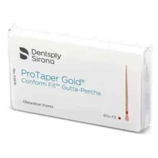 Protaper Gold Conform Fit Gutta-Percha Points by Dentsply All sizes  60/pack 