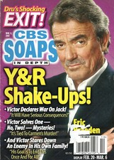 CBS Soaps In Depth March 6 2007 Eric Braeden Melody Thomas Scott Darlene Conley CBS Soaps In Depth March 6 2007 Eric Braeden Melody Thomas Scott Darlene Conley
