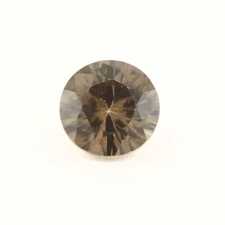 5 MM ROUND PRECISION CUT CHAMPAGNE ZIRCON ALL NATURAL NO TREATMENT AAA F-3535