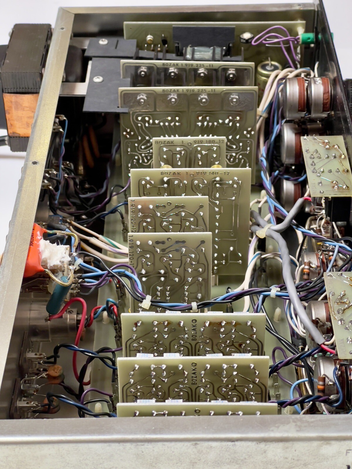 Vintage BOZAK CMA102DL Stereo Rotary DJ Mixer / Phono Preamplifier