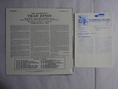 シ*ン様 THE MAGNIFICENT THAD JONES BLP 1527 Thad Jones – The Magnificent Thad Jones – Vinyl (No frame