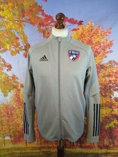 FC Dallas Football Club adidas Aeroready Tracksuit Jacket. UK men's size Medium
