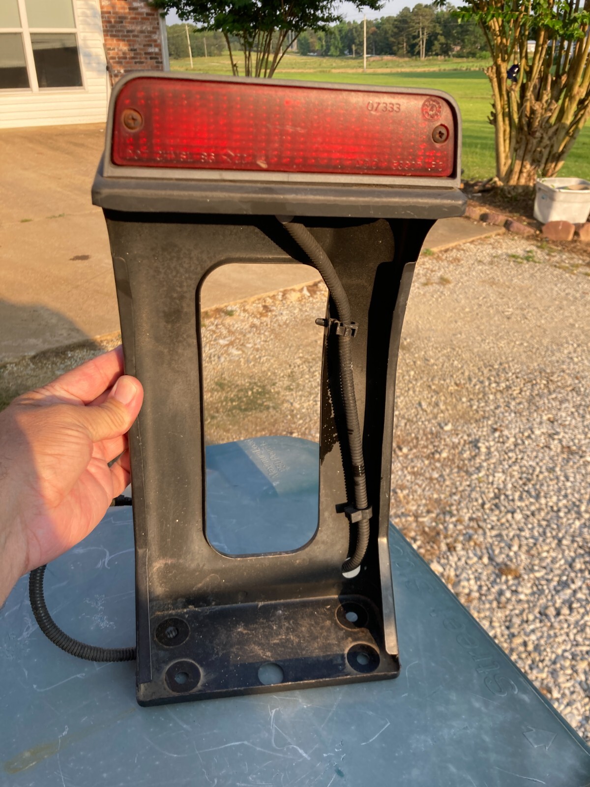 Jeep Wrangler TJ Third Brake Light OEM Assembly 9706 Lens Wiring ALL