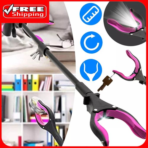 Foldable Garbage Megnatic Pick Up Tool Grabber Reacher Stick Grab