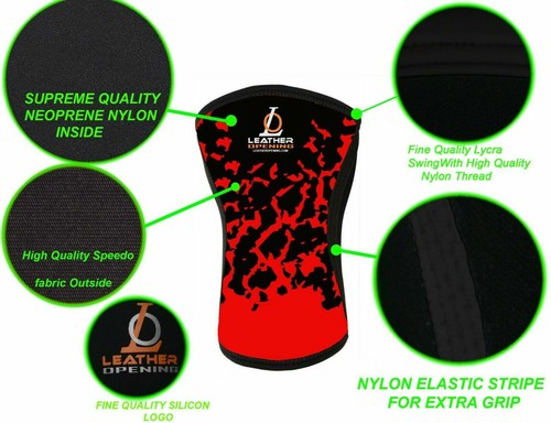 Knee Sleeve Weight Lifting Patella Knee Brace Knee Protector Weight Lifting LO - Picture 5 of 7
