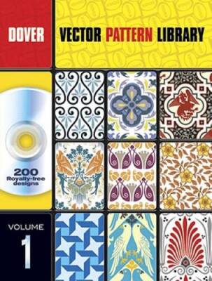 Vector Pattern Library (Dover Clip Art Design Tools) - Paperback - GOOD