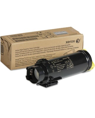 Xerox 106R03479 : Genuine Yellow High Capacity Toner Cartridge Workcentre 6515