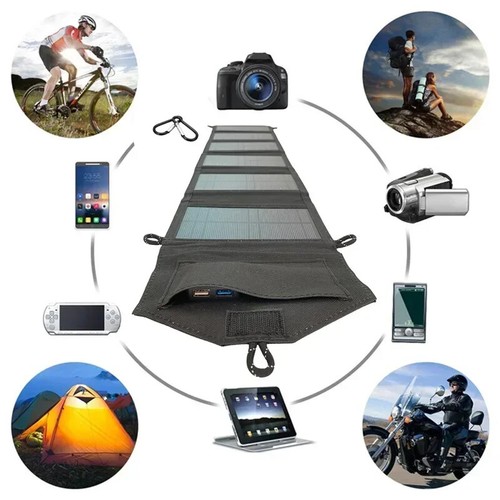 1000W Foldable Solar Panel Charging Waterproof Outdoor Hiking Camping Portable - 第 3/13 張圖片