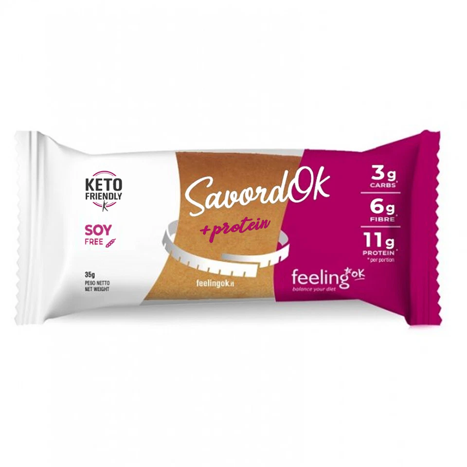 FEELING OK START FEELING OK SAVORDOK + PROTEIN 35 GR Frutti di Bosco