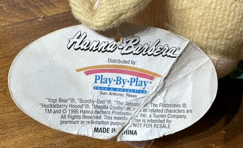 Vtg Hanna-Barbera Magilla Gorilla Plush Play-by-Play Green Bow Tie Suspenders - 第 5/9 張圖片