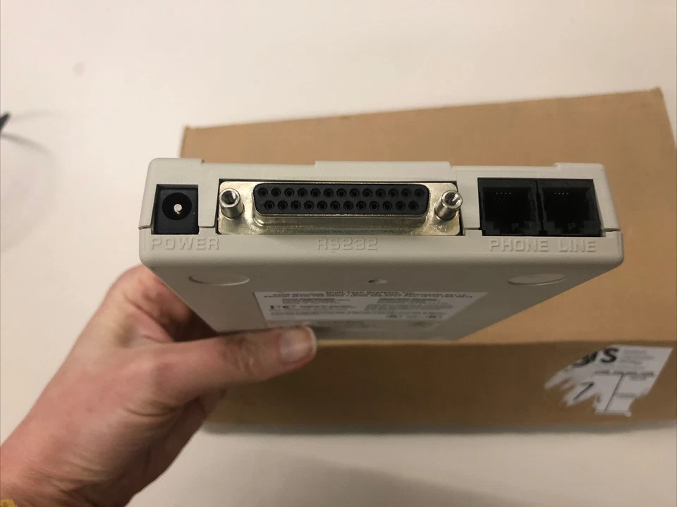 VINTAGE MULTITECH SYSTEMS MULTIMODEM 19.2K DATA/FAX MODEM - NOS - Image 4 of 4