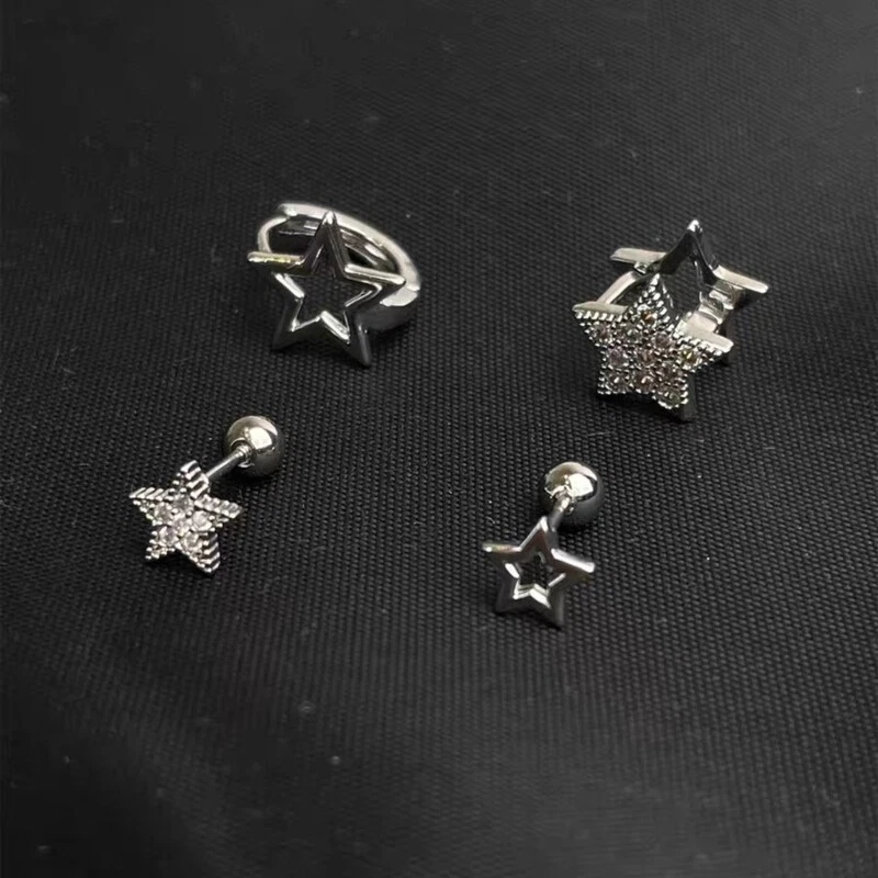 Star earrings men deals