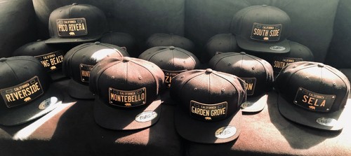 CITY HAT LICENSE PLATE SNAP BACK CITY 