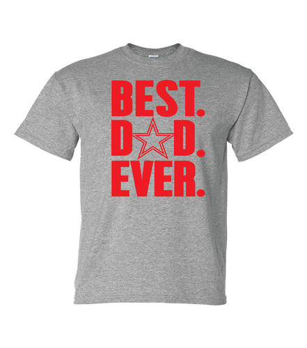 T-Shirt Dallas Cowboys Best Dad Ever Spieltag - alle Design Farboptionen (S-5XL) - Bild 22 von 25