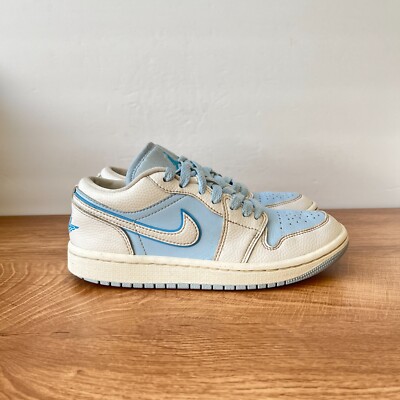 Nike Jordan 1 Low SE Reverse Ice Blue DV1299-104 Blue Shoes Women's Size 5