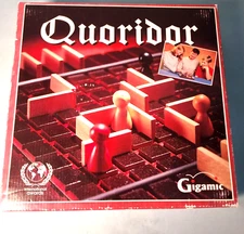 Vintage QUORIDOR Game By Gigamic 1997 Wooden Board Contents Sealed Complete NEW