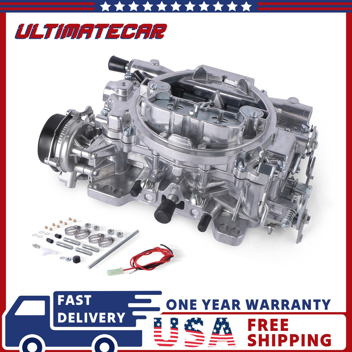 New Carburetor w/ Electric Choke Replace Edelbrock 1406 Performer