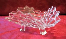 Vintage Fostoria American 3-Foot Centerpiece or Tidbit Dish - Flared Triangle