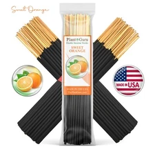 SWEET ORANGE Incense Sticks 7" Bulk Pack Wholesale Hand Dipped Lot