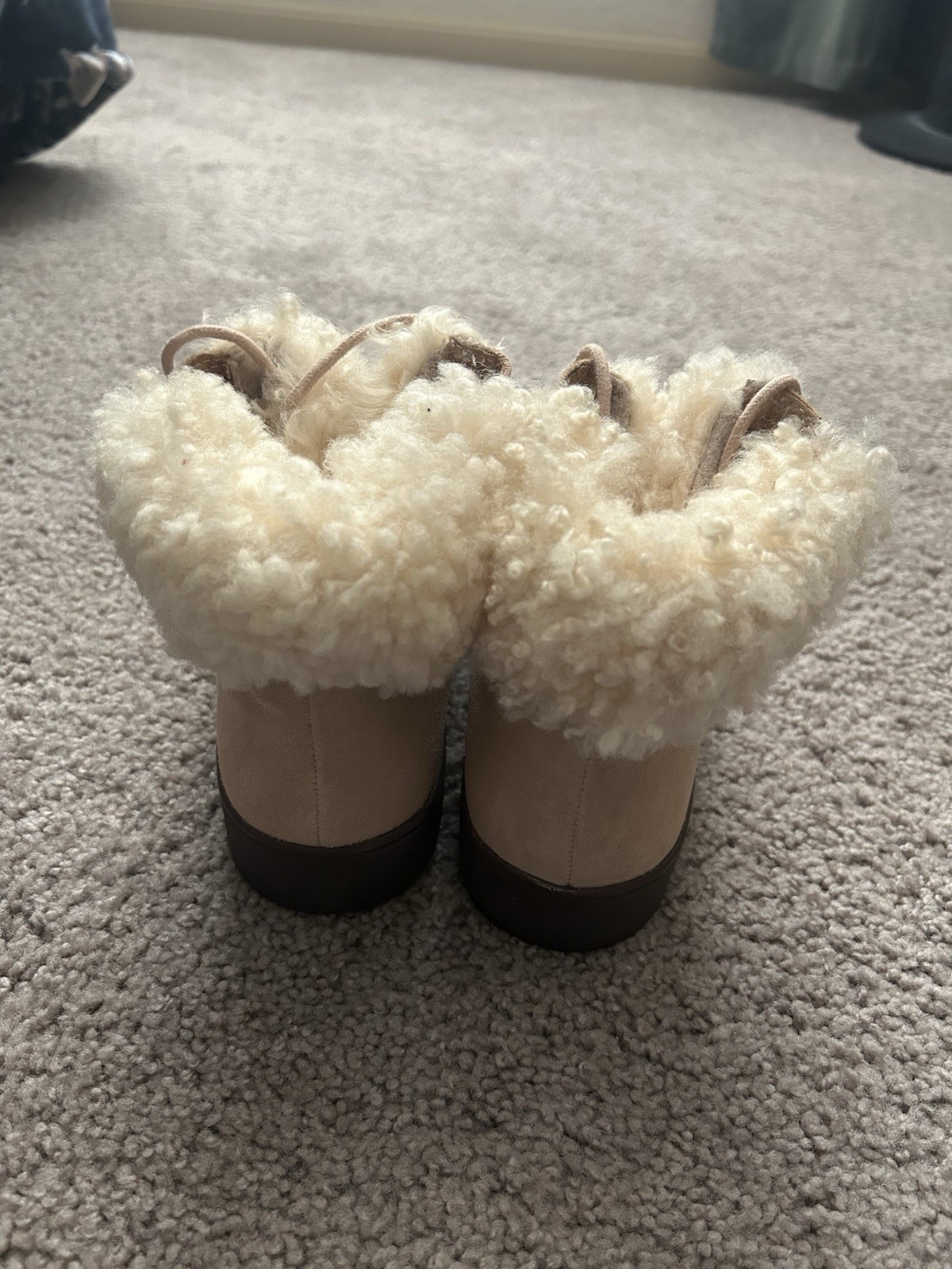 Vionic Splendid Oak Shearling Lined Suede Boots B… - image 4