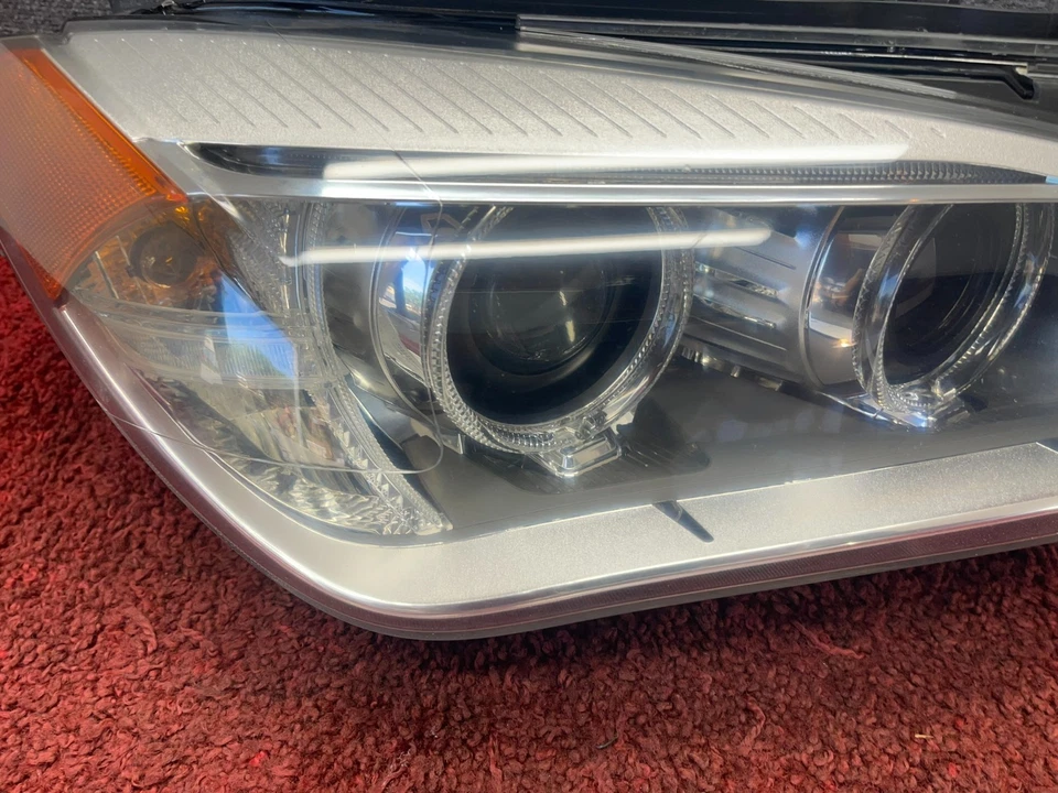 Conjunto de faro lateral derecho adaptativo bi xenón BMW 2010-2015 E84 X1 OEM 78K Foto 3 de 4