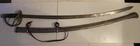 RARE! 1862 U.S. Civil war saber sword w/scabbard ADK-AMES MFG CO CHICOPEE MASS