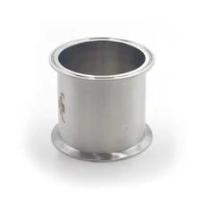 4" Sanitary Tri Clamp Spool 4" Length Stainless Steel 304 Round Tubing