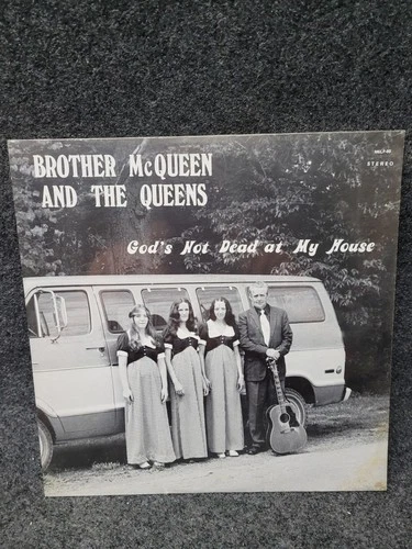 Vintage Queen God's Not Dead At My House 12" Black Vinyl LP Mode Gospel