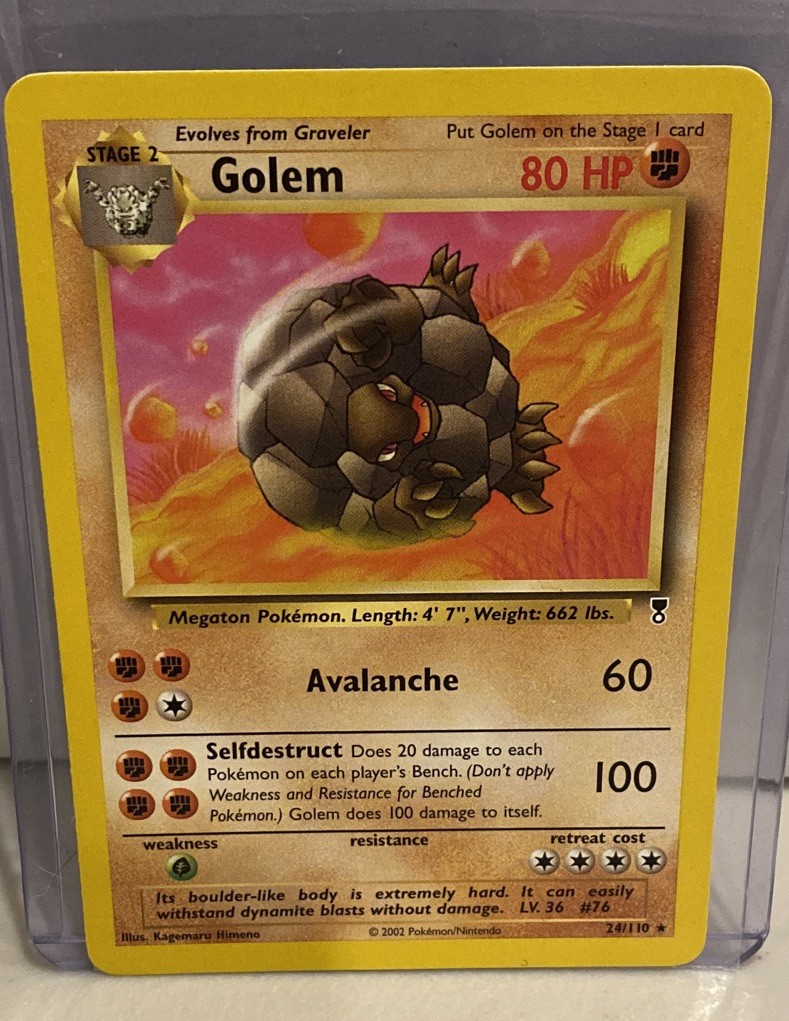 Pokemon Card - Golem Legendary Collection 24/110 Rare NM/MINT