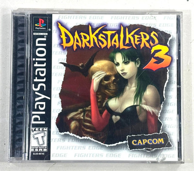 Darkstalkers 3 (Sony PlayStation 1, 1998) PS1 CIB