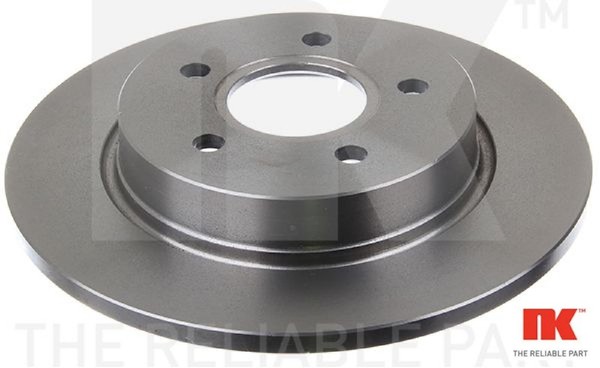 2X Bremsscheibe NK 202584 2 Bremsscheiben Hinterachse Hinten FüR Ford-image