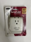 BELKIN 1-Outlet SurgeCube Portable Wall Tap Ground & Protected Light Indicators