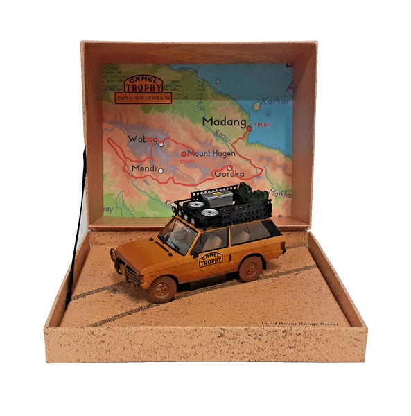 Almost Real 1:43 Range Rover Camel Trophy Papua-Neuguinea 1982 Dirty-image