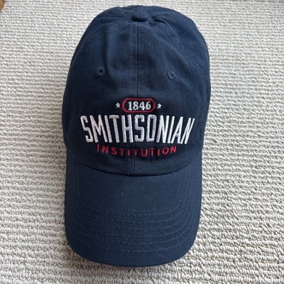 Smithsonian Institution 1846 Navy Blue Souvenir Hat, Embroidered Adjustable Cap