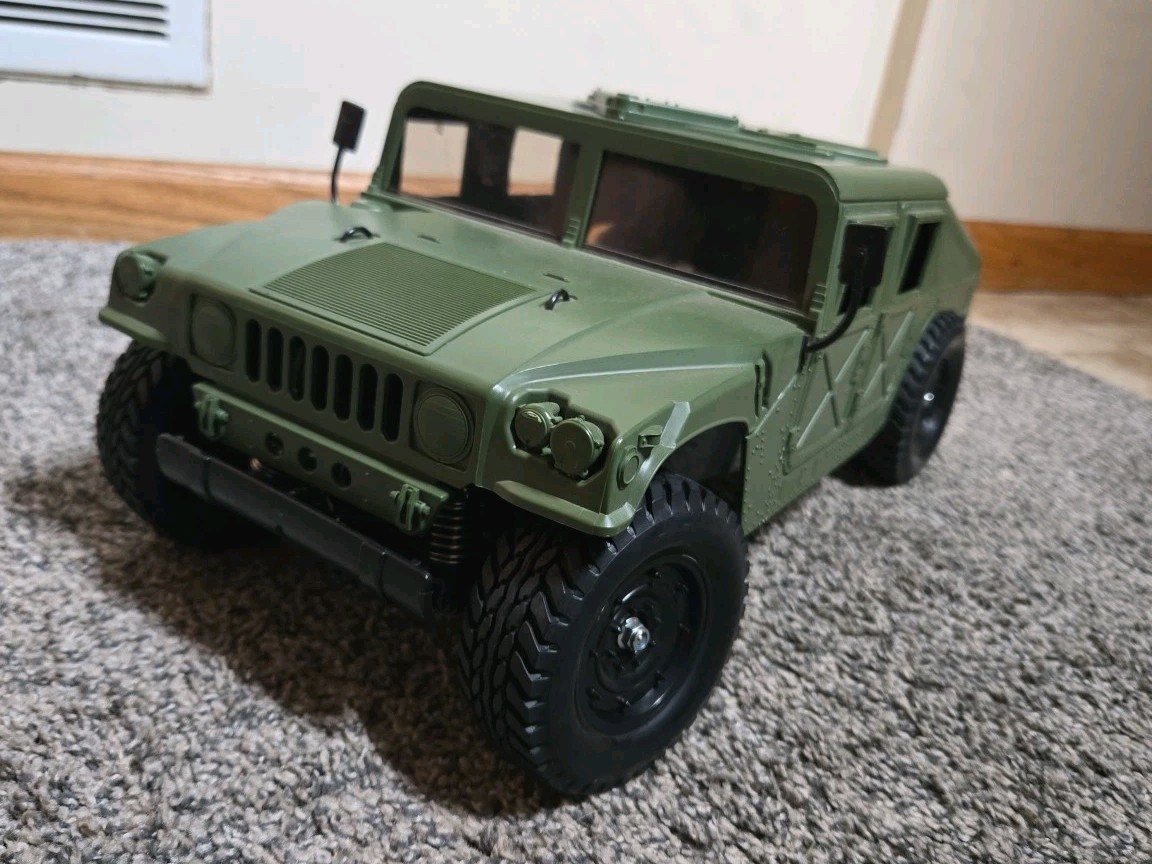 ホビーラジコン TAMIYA  M1025 HUMMER   1/12 New Vintage Open Tamiya 1/12 RC M1025 Hummer Military TA01