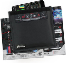 Non Window Faraday Bag for Phones Signal Blocking Faraday Cage Prevents Hacking